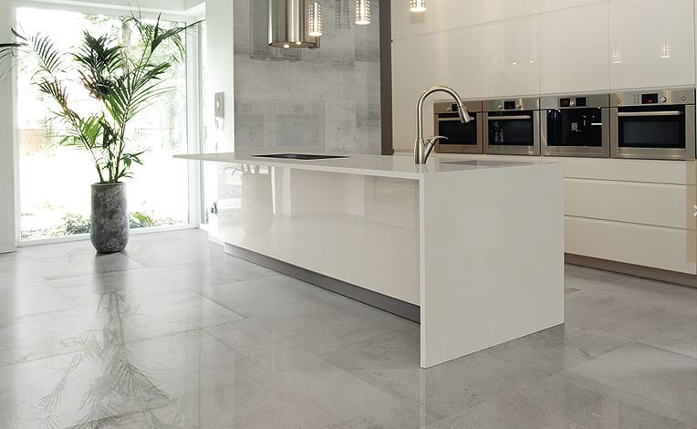 UPTILES - SASSARI SILVER TILES & SLABS BY TAU CERAMICA