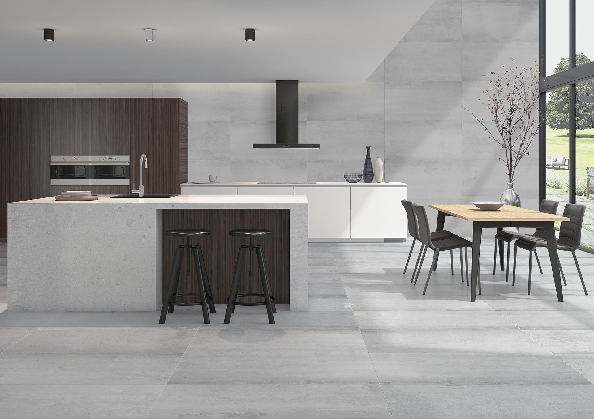 UPTILES - SASSARI PEARL TILES & SLABS BY TAU CERAMICA