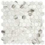 Calacatta Matte colourway — Onix Mosaics porcelain tile