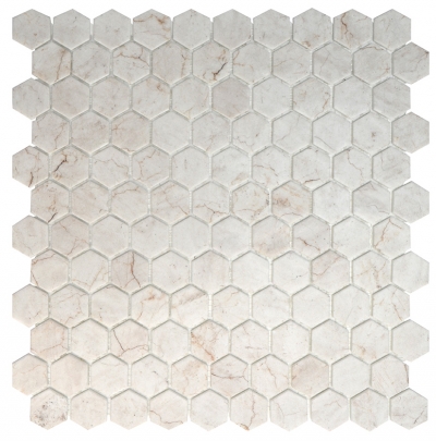 Hex Ivory Honed tiles — Uptiles Brisbane