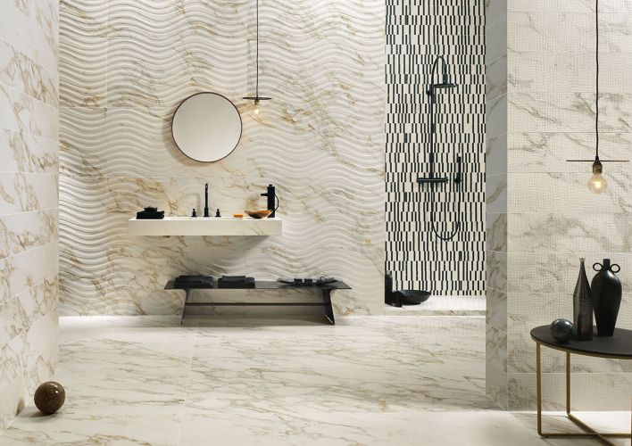 UPTILES - CALACATTA GOLD SLABS BY DESIGNER SURFACES