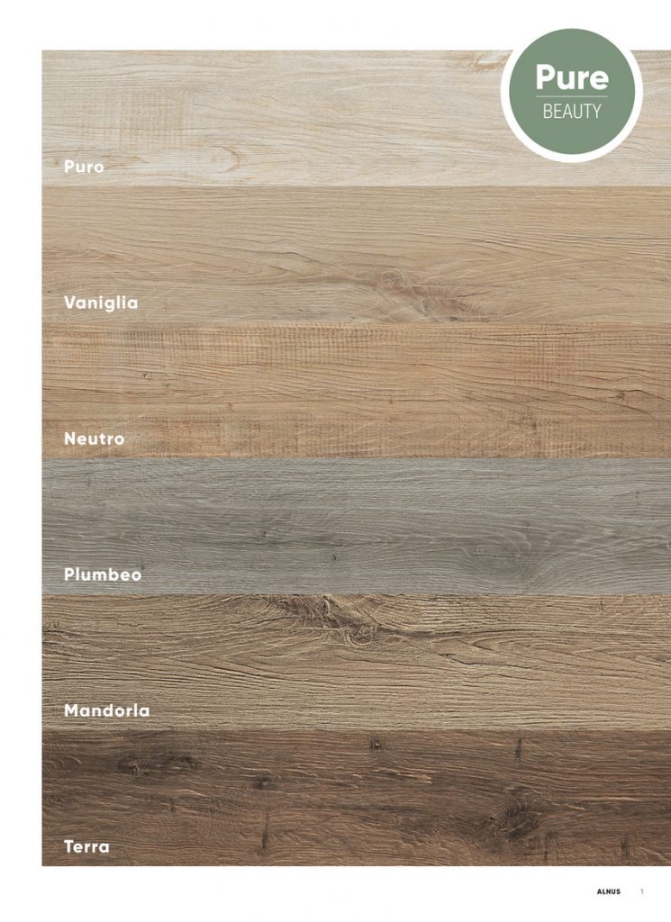 UPTILES - ALNUS TIMBER LOOK TILES BY ITALGRANITI