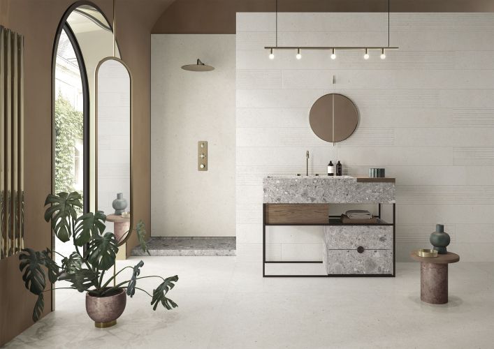 SILVER GRAIN WHITE — view 2 — Uptiles Brisbane