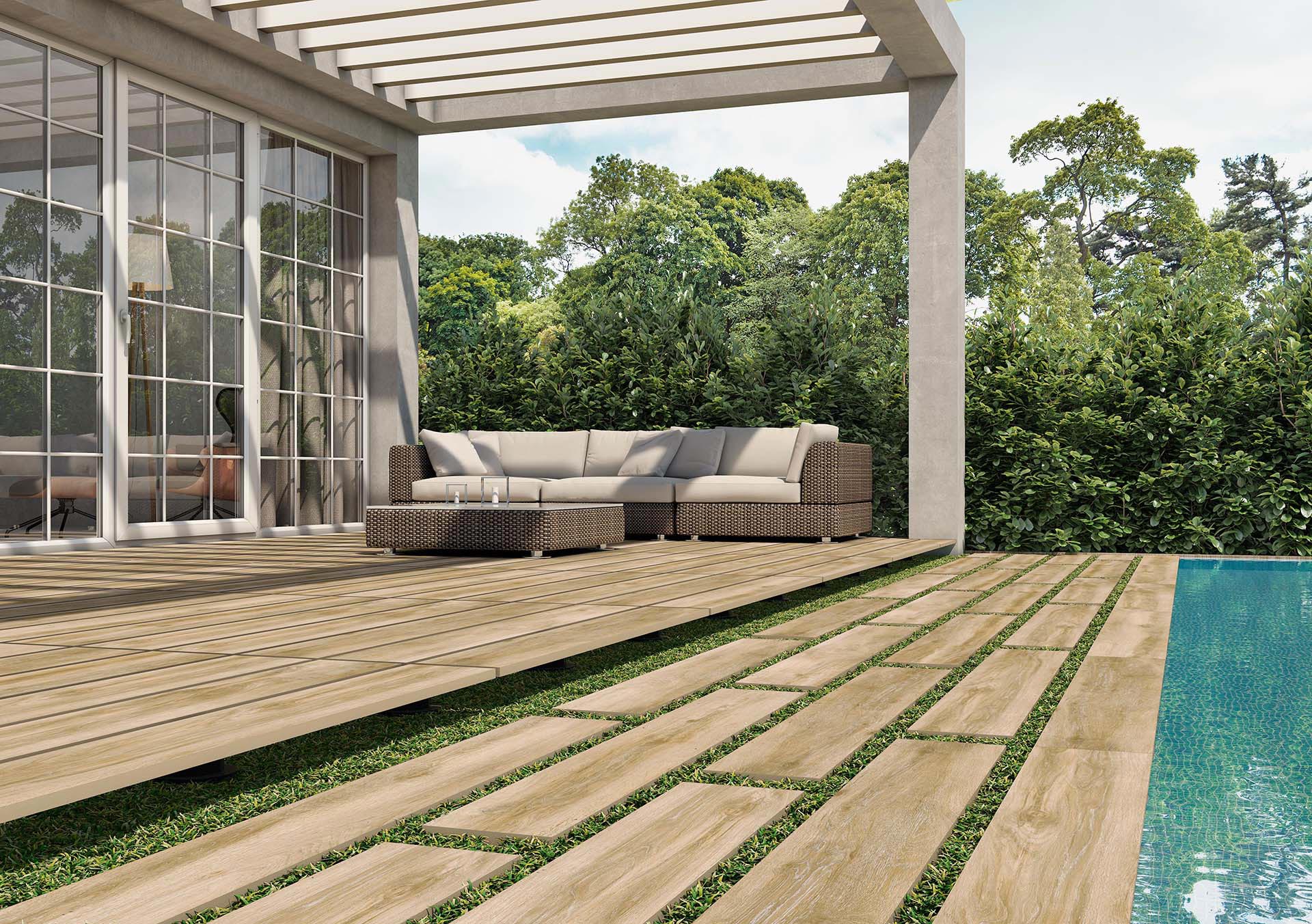 UPTILES - FOREVER ROBLE TILES BY TAU CERAMICA