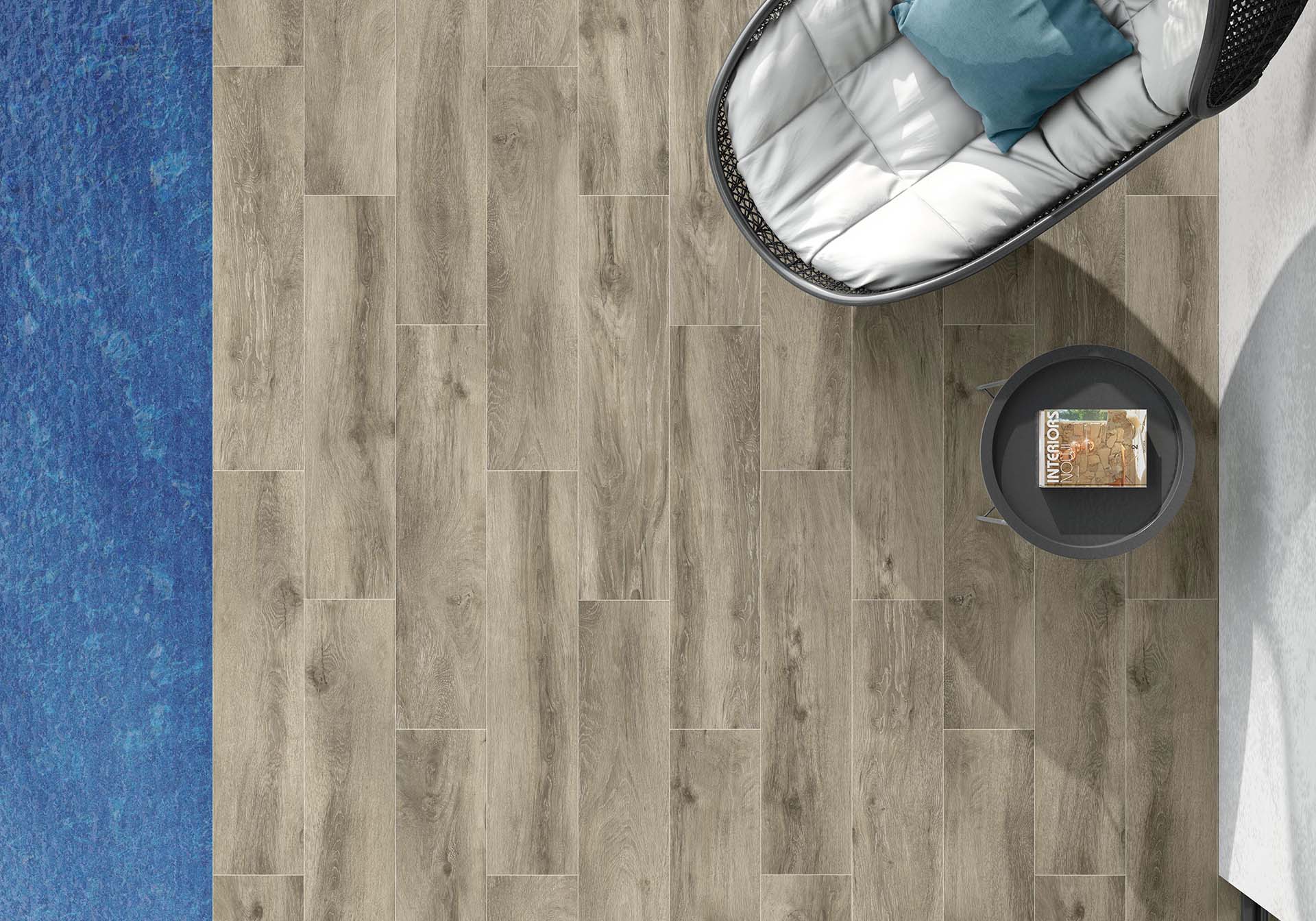 UPTILES - FOREVER OLIVO TIMBER TILES BY TAU CERAMICA