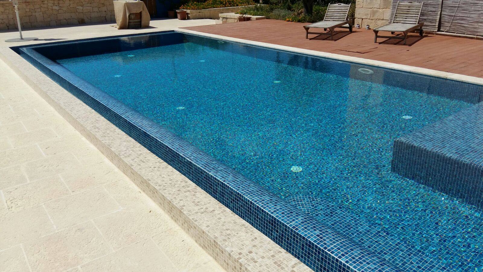 ARRECIFE BLUE POOL TILES BY ONIX MOSAICS
