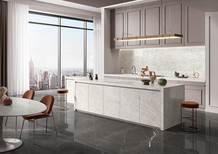 UPTILES - STATUARIETTO SLABS BY DESIGNER SURFACES