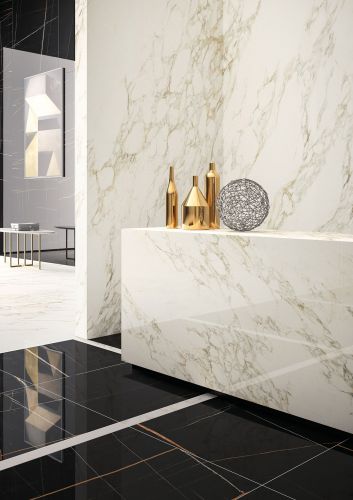 UPTILES - CALACATTA GOLD SLABS BY DESIGNER SURFACES