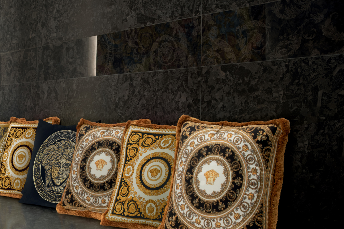 METEORITE COLLECTION BY VERSACE tiles — Uptiles Brisbane