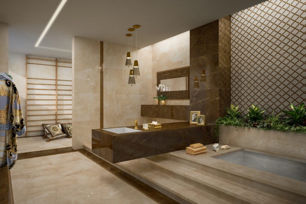 Emote Pulpis Versace Tiles Italian Porcelain Floor and wall tiles