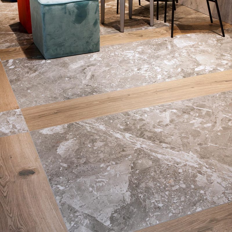 UPTILES - BELCASTEL GRAPHITE TILES BY TAU CERAMICA