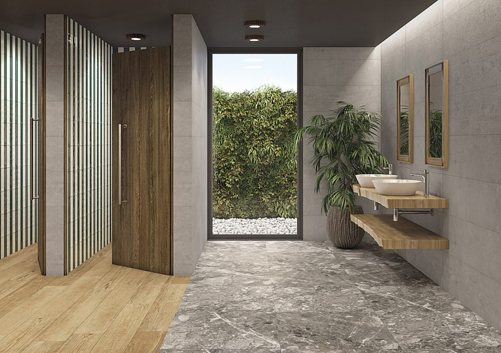 UPTILES - BELCASTEL GRAPHITE TILES BY TAU CERAMICA