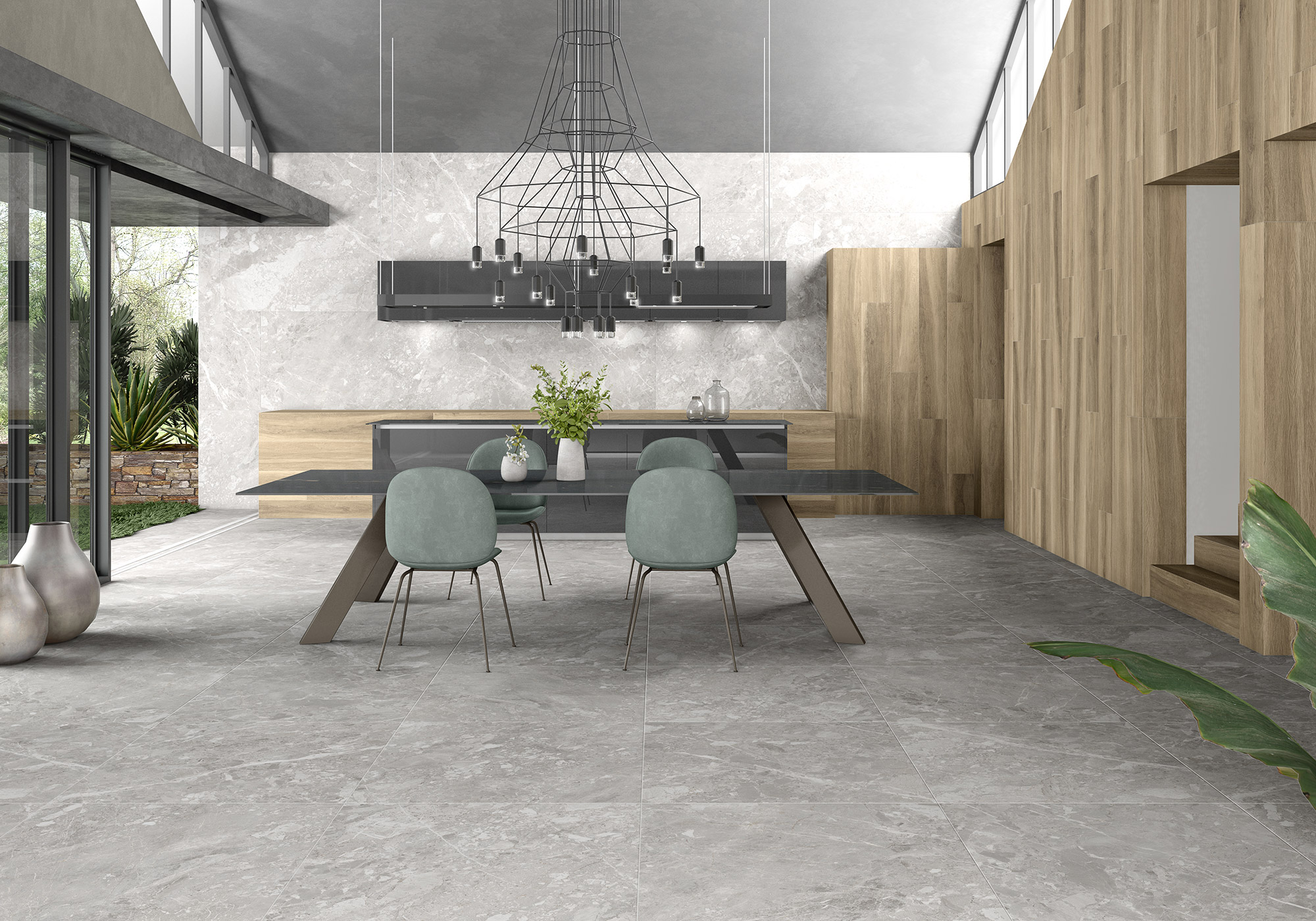 UPTILES - BELCASTEL SILVER TILES BY TAU CERAMICA