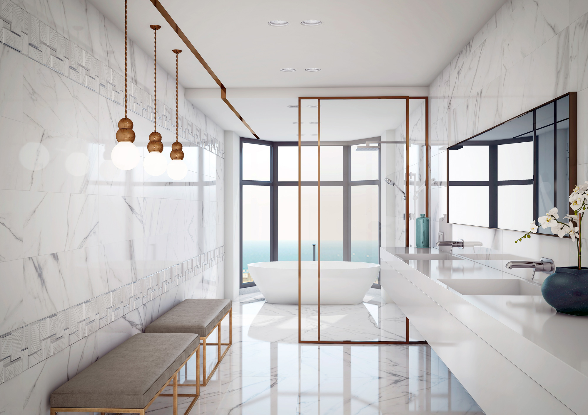UPTILES - VARENA CARRARA BY DESIGNER SURFACES