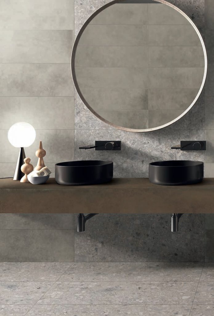 UPTILES - FUTURA CENERE TILES & SLABS BY ARIANA