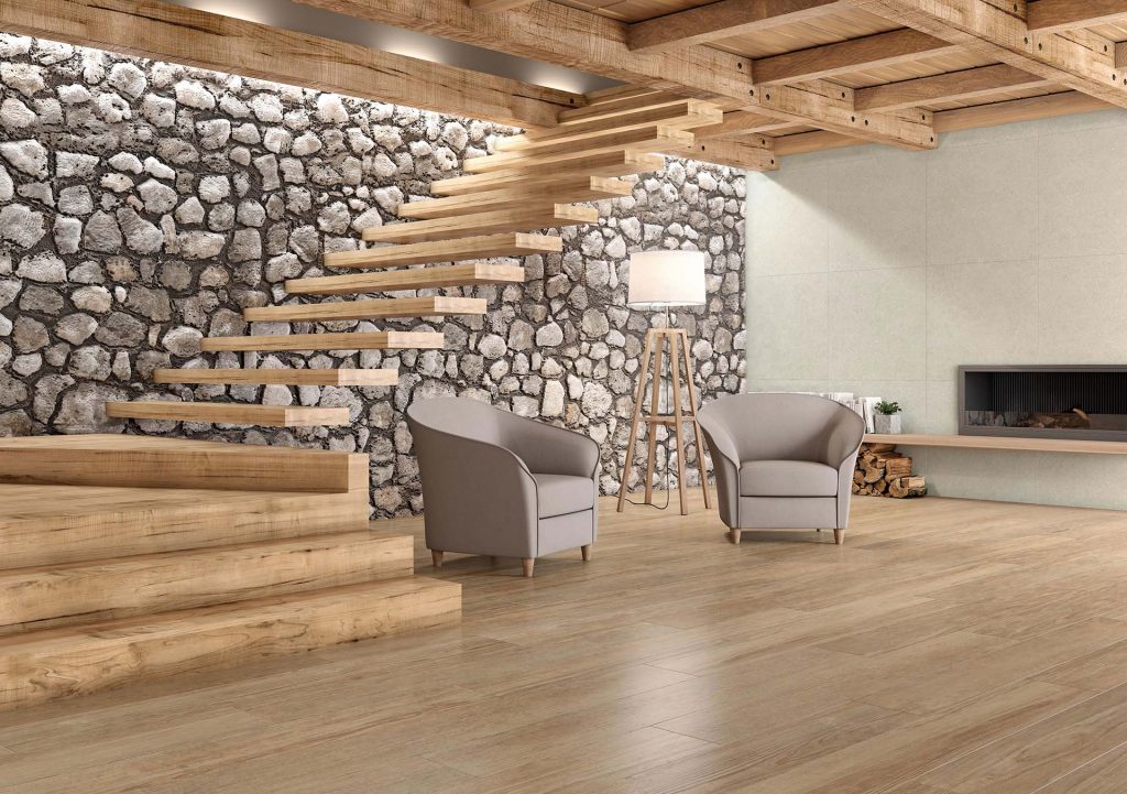 UPTILES - RENNES TIMBER TILES COLLECTION BY TAU CERAMICA