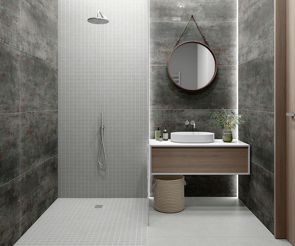 UPTILES - METAL TILES COLLECTION BY TAU CERAMICA