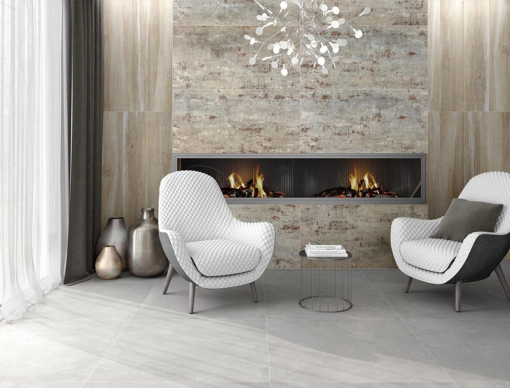 UPTILES - METAL TILES COLLECTION BY TAU CERAMICA
