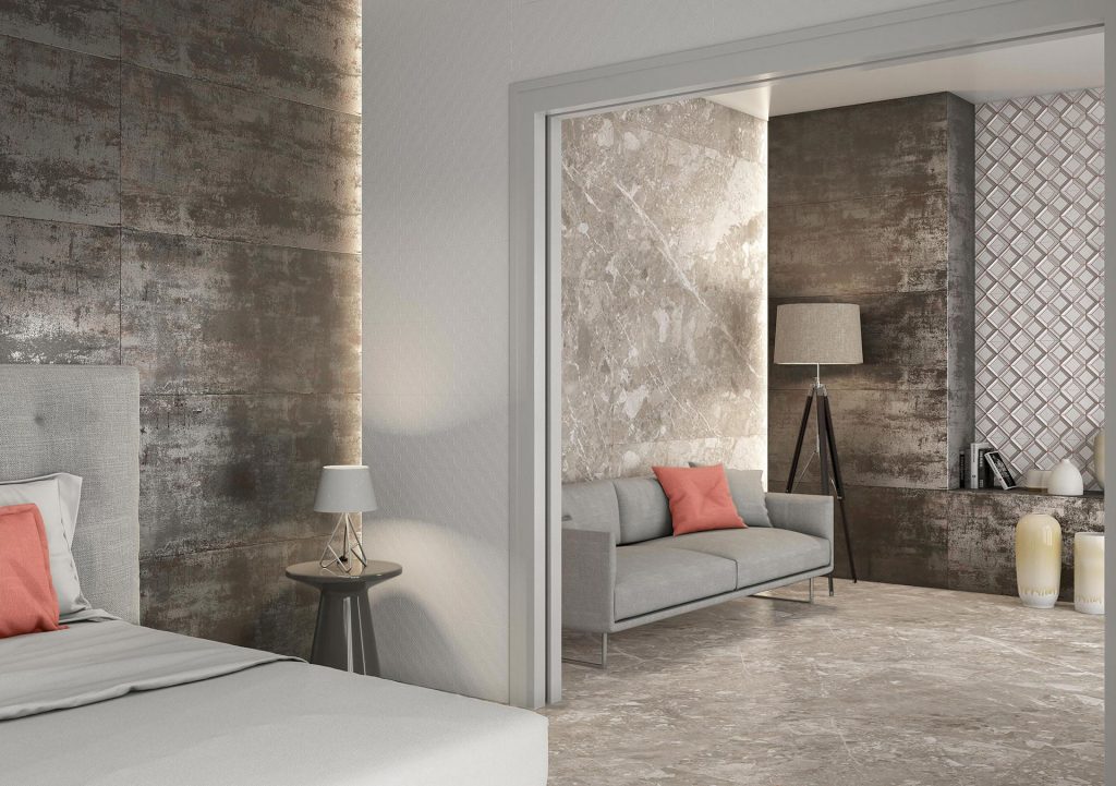 UPTILES - METAL TILES COLLECTION BY TAU CERAMICA
