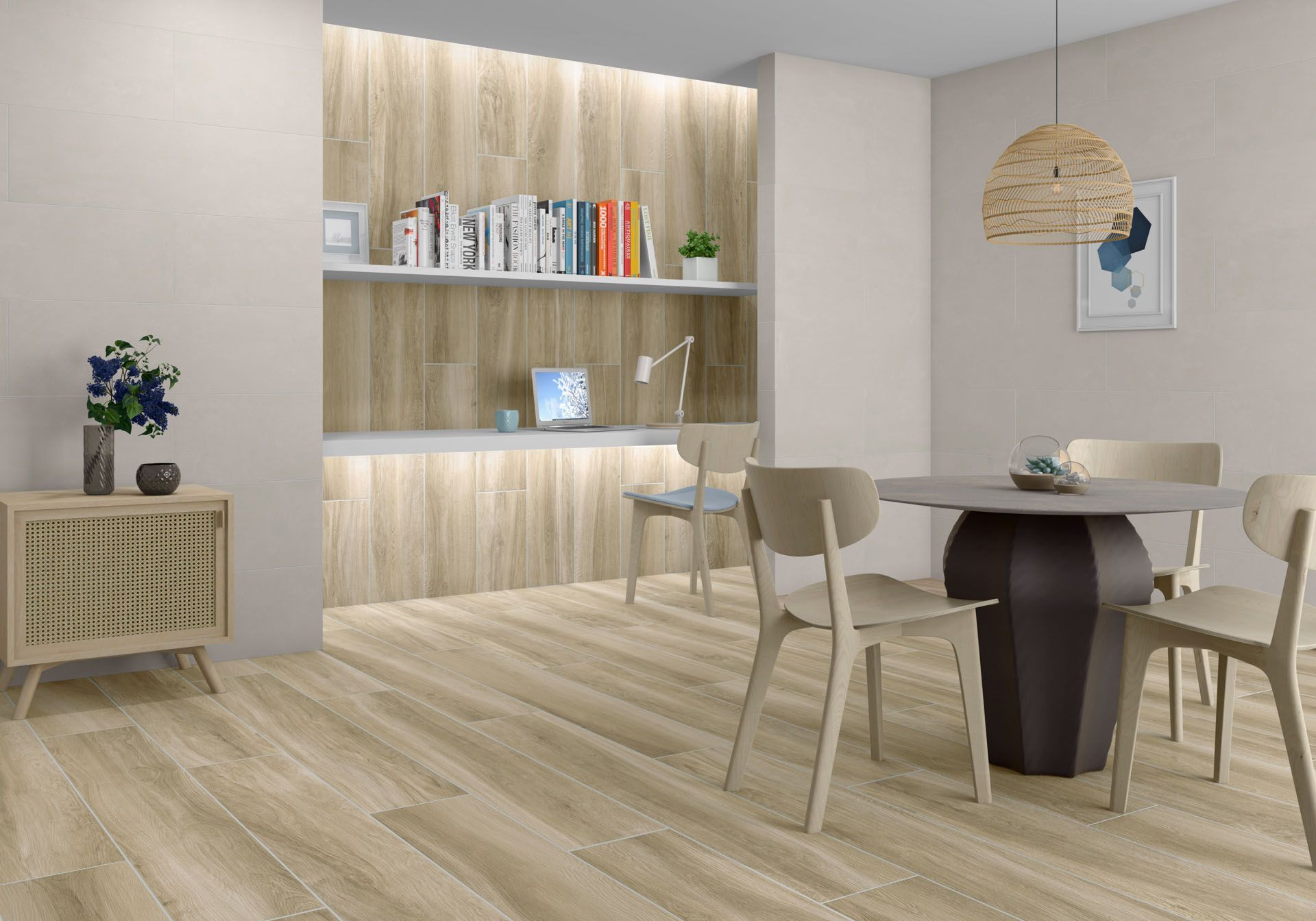 UPTILES - BOHARS TIMBER TILES COLLECTION BY TAU CERAMICA