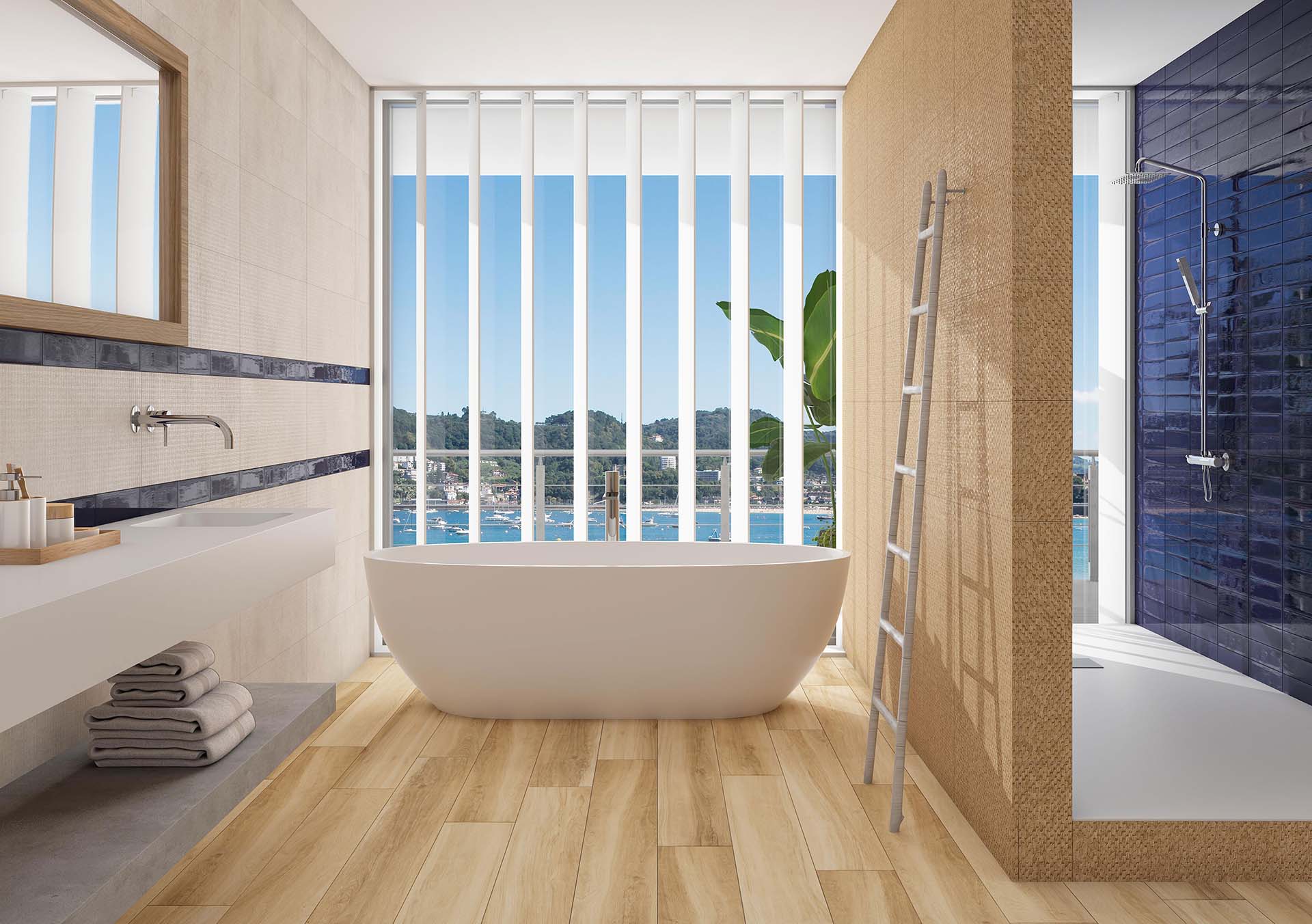 UPTILES - BOHARS TIMBER TILES COLLECTION BY TAU CERAMICA