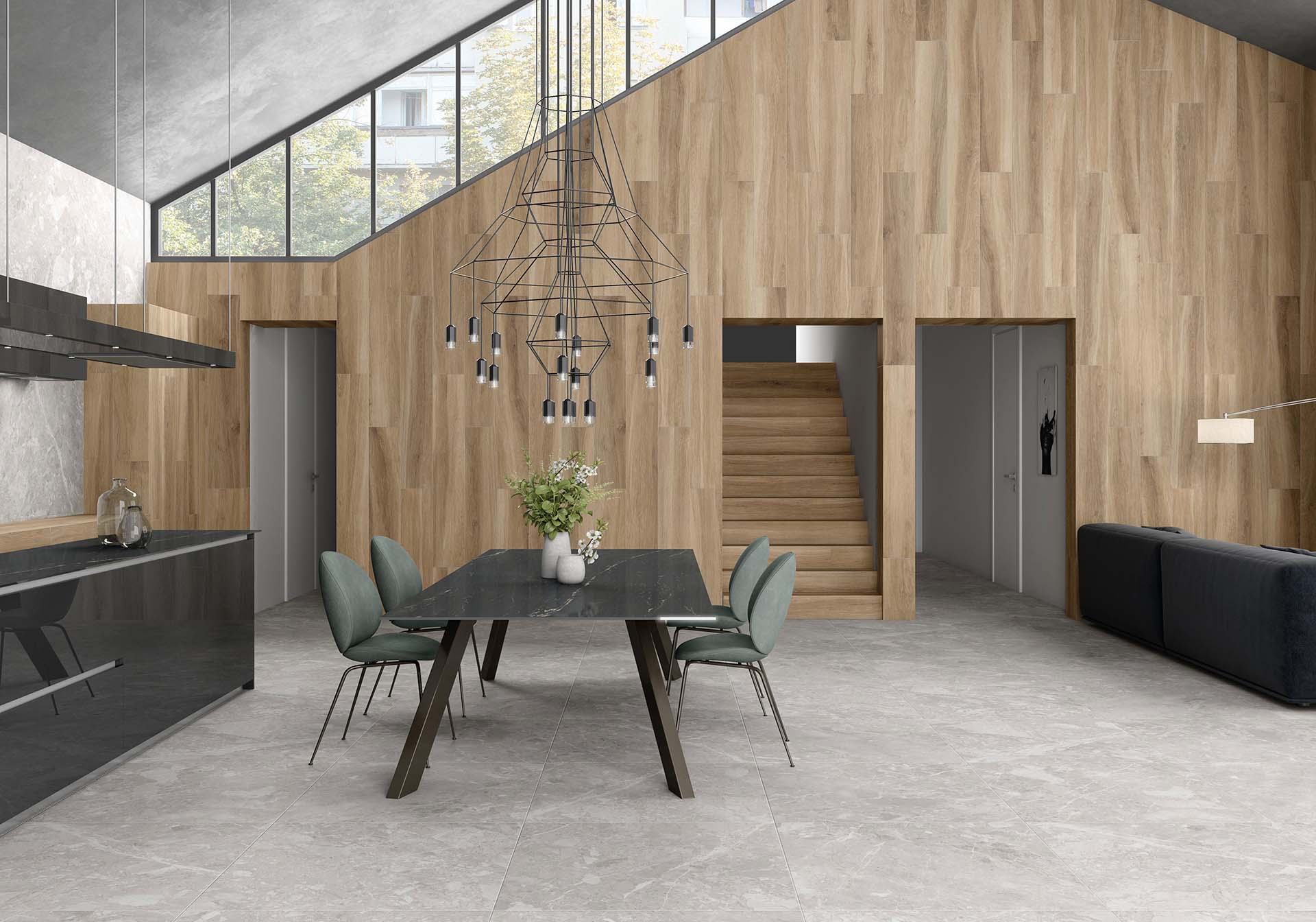 UPTILES - BOHARS TIMBER TILES COLLECTION BY TAU CERAMICA