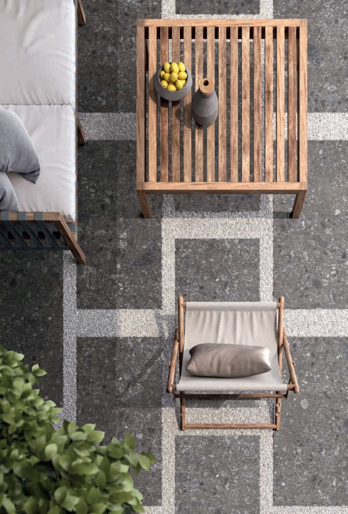 UPTILES - FUTURA ANTRACITE TILES & SLABS BY ARIANA