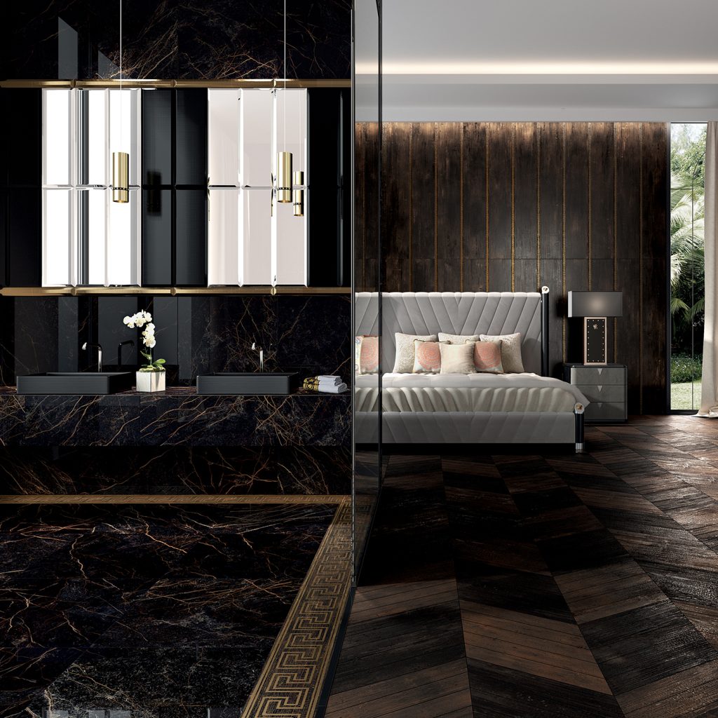 UPTILES - ETERNO BAROCCO CARBON BY VERSACE
