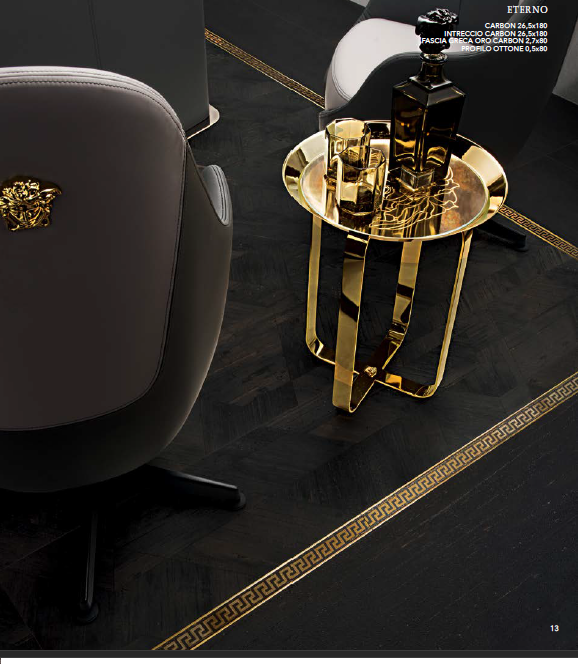 UPTILES - ETERNO BAROCCO CARBON BY VERSACE