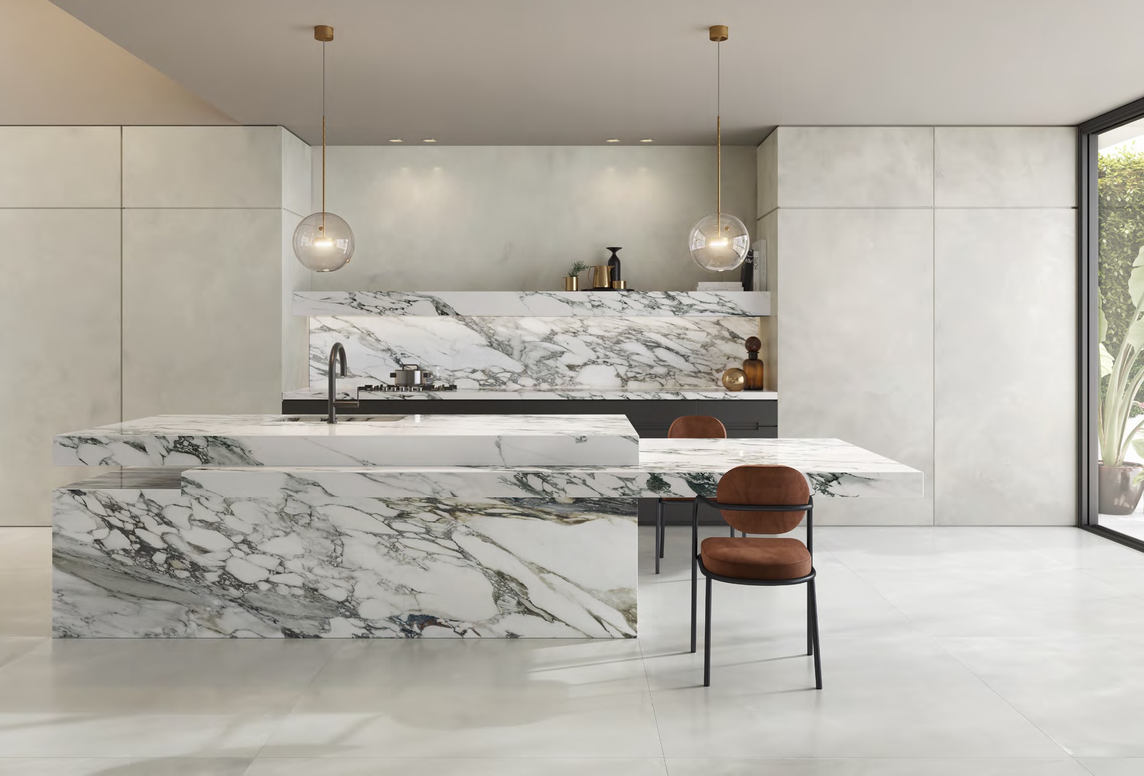 UPTILES - MACCHIA VECCHIA SLABS BY DESIGNER SURFACES