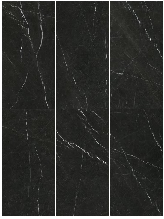 UPTILES - NERO MARQUINA SLABS & TILES BY ITALGRANITI