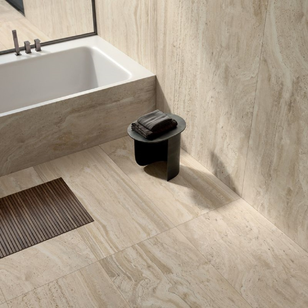 UPTILES - NAVONA HONEY VEIN SLABS BY DESIGNER SURFACES