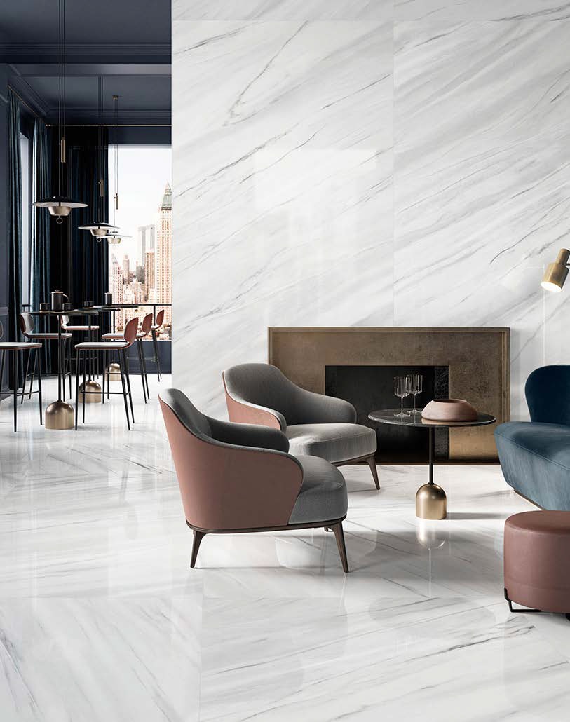UPTILES - BIANCO LASA DESIGNER SURFACES SLABS