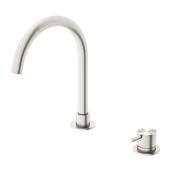 MECCA HOB BASIN MIXERS ROUND SPOUT BY NERO 