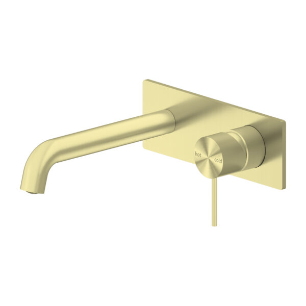 UPTILES - MECCA WALL BASIN MIXERS WITH BACK PLATE BY NERO 