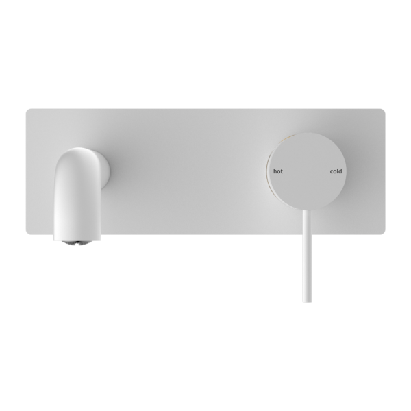 UPTILES - MECCA WALL BASIN MIXERS WITH BACK PLATE BY NERO 