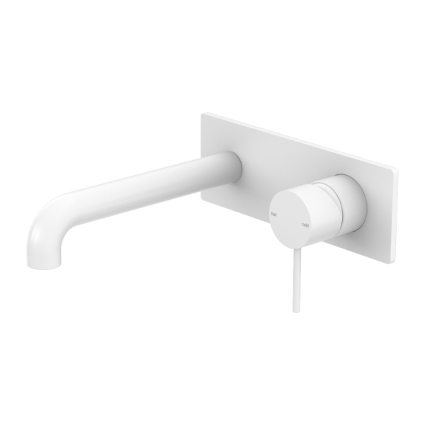 UPTILES - MECCA WALL BASIN MIXERS WITH BACK PLATE BY NERO 