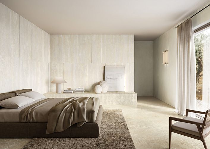 Travertini Bianco Vein Cut — view 4 — Uptiles Brisbane