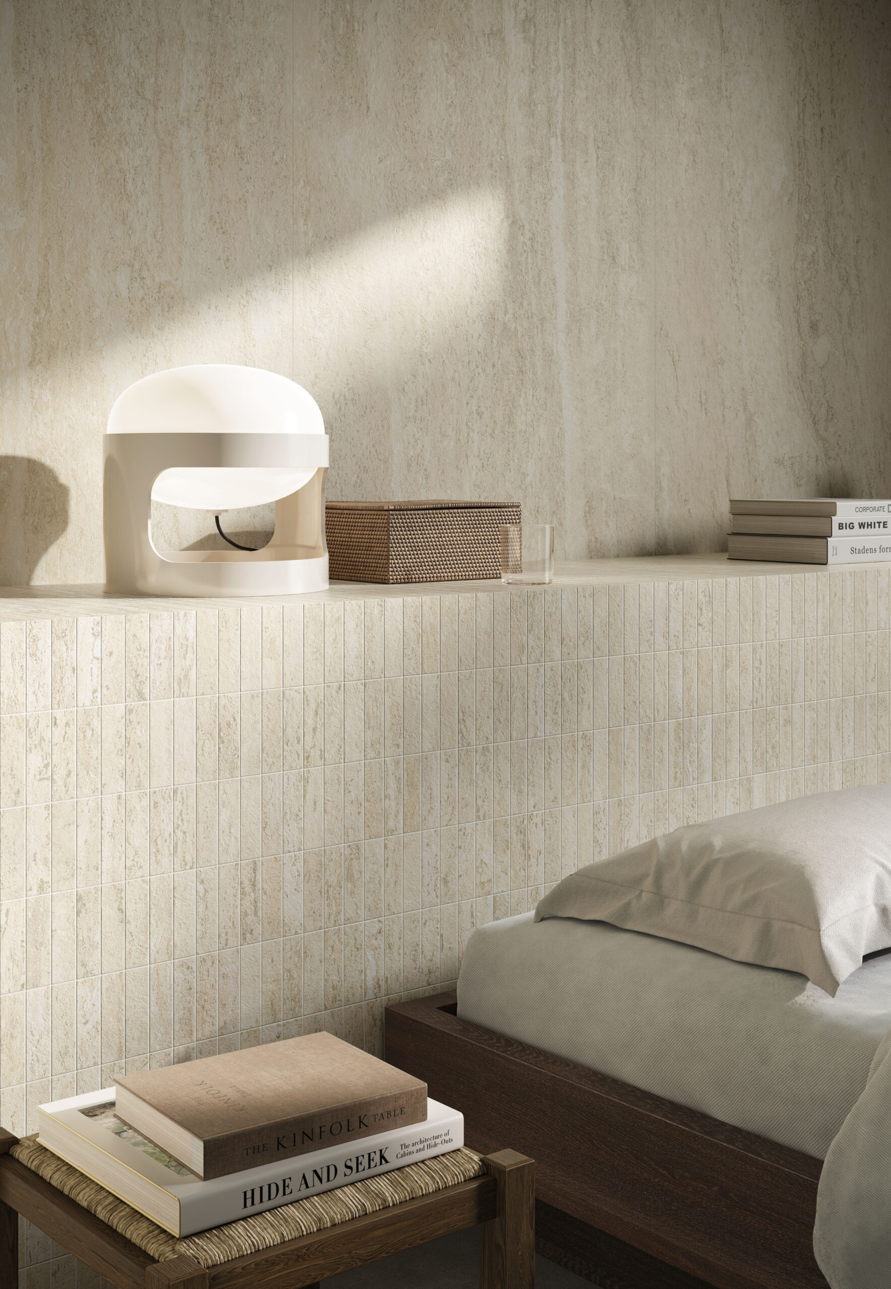 Travertini Bianco Vein Cut — view 3 — Uptiles Brisbane