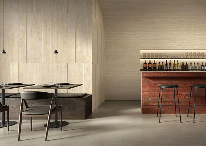 Travertini Rosso Vein Cut — view 3 — Uptiles Brisbane