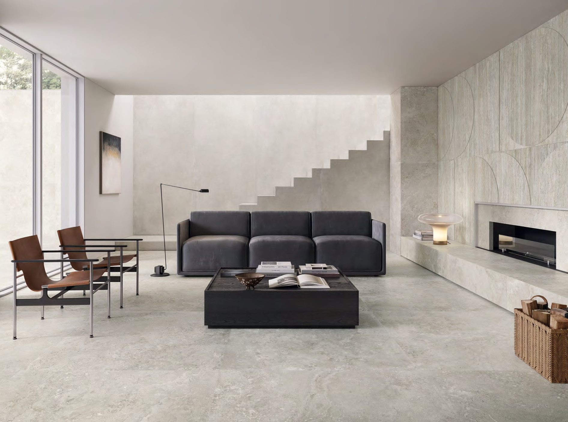 Ardesia gregio feature By Italgraniti