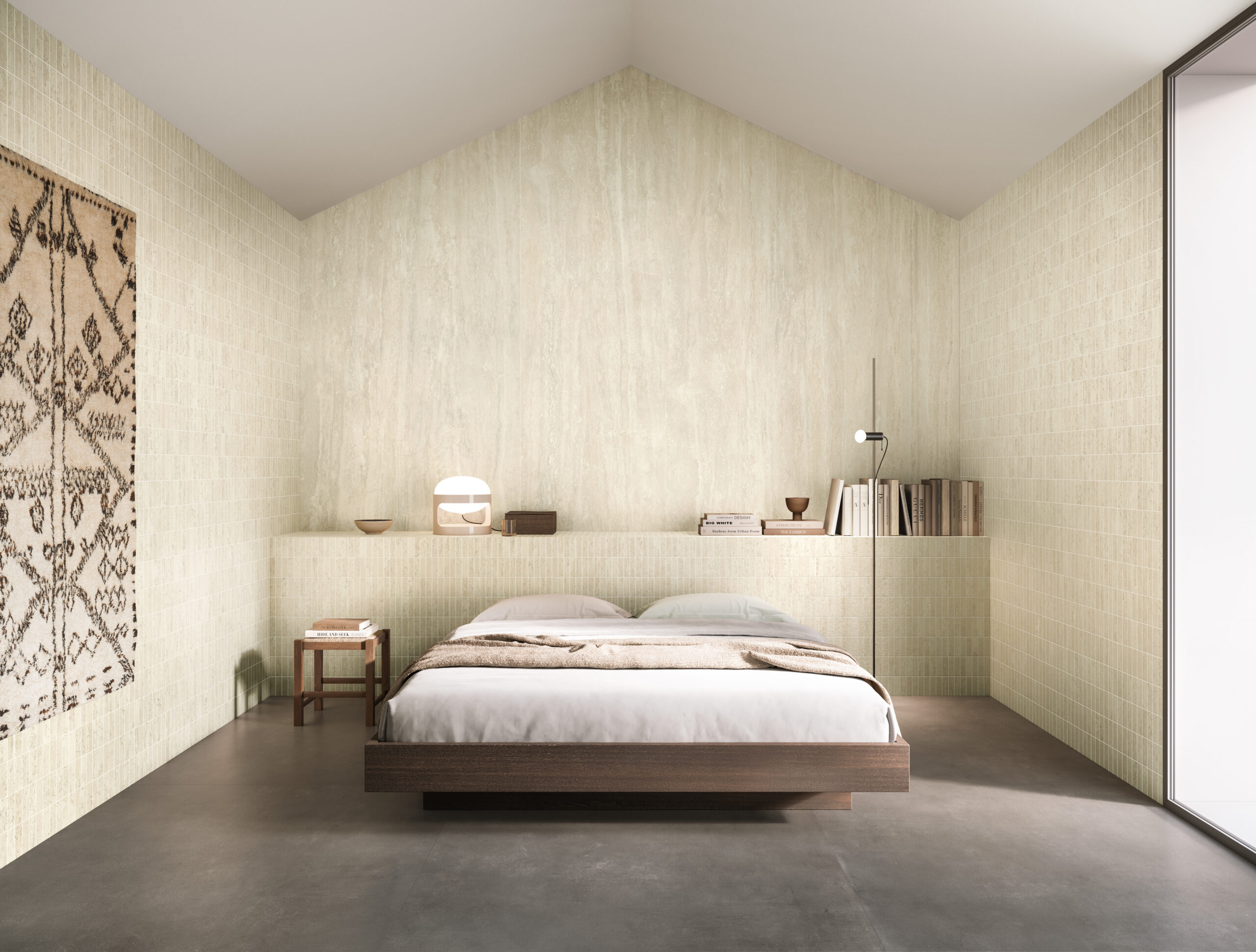 Travertini Bianco Feature — view 4 — Uptiles Brisbane