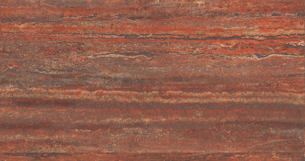 Travertini Rosso Vein Cut by Italgraniti