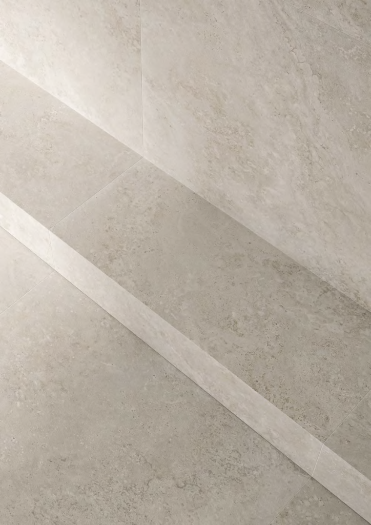Travertini Grigio Cross Cut — view 4 — Uptiles Brisbane