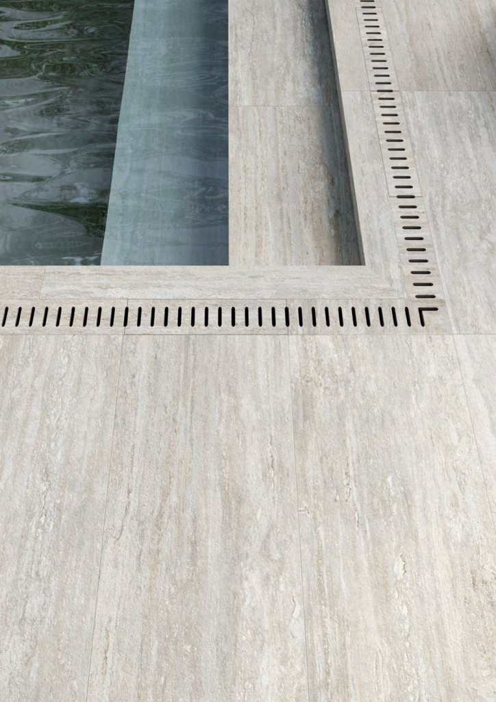 Travertini Grigio Vein Cut — view 3 — Uptiles Brisbane