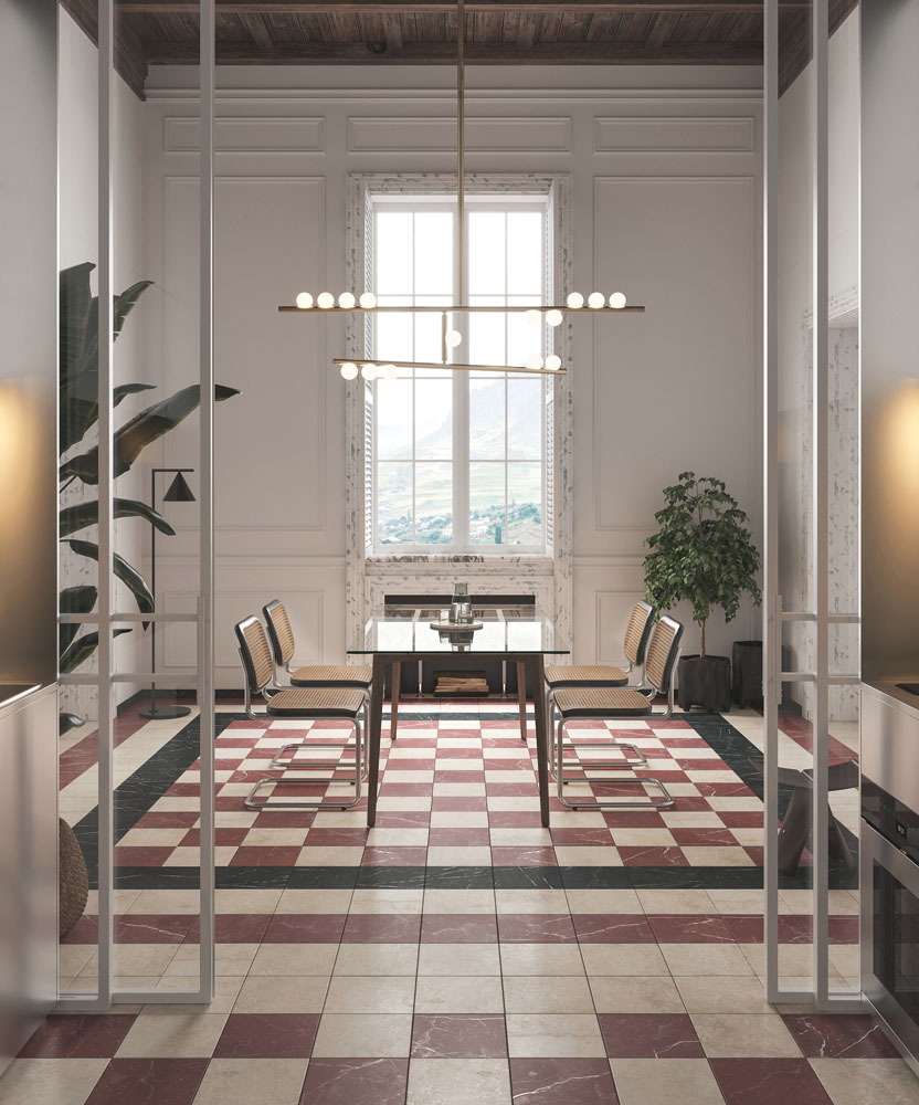 Dama Rosso Cardinale - Italian and Spanish porcelain - Uptiles