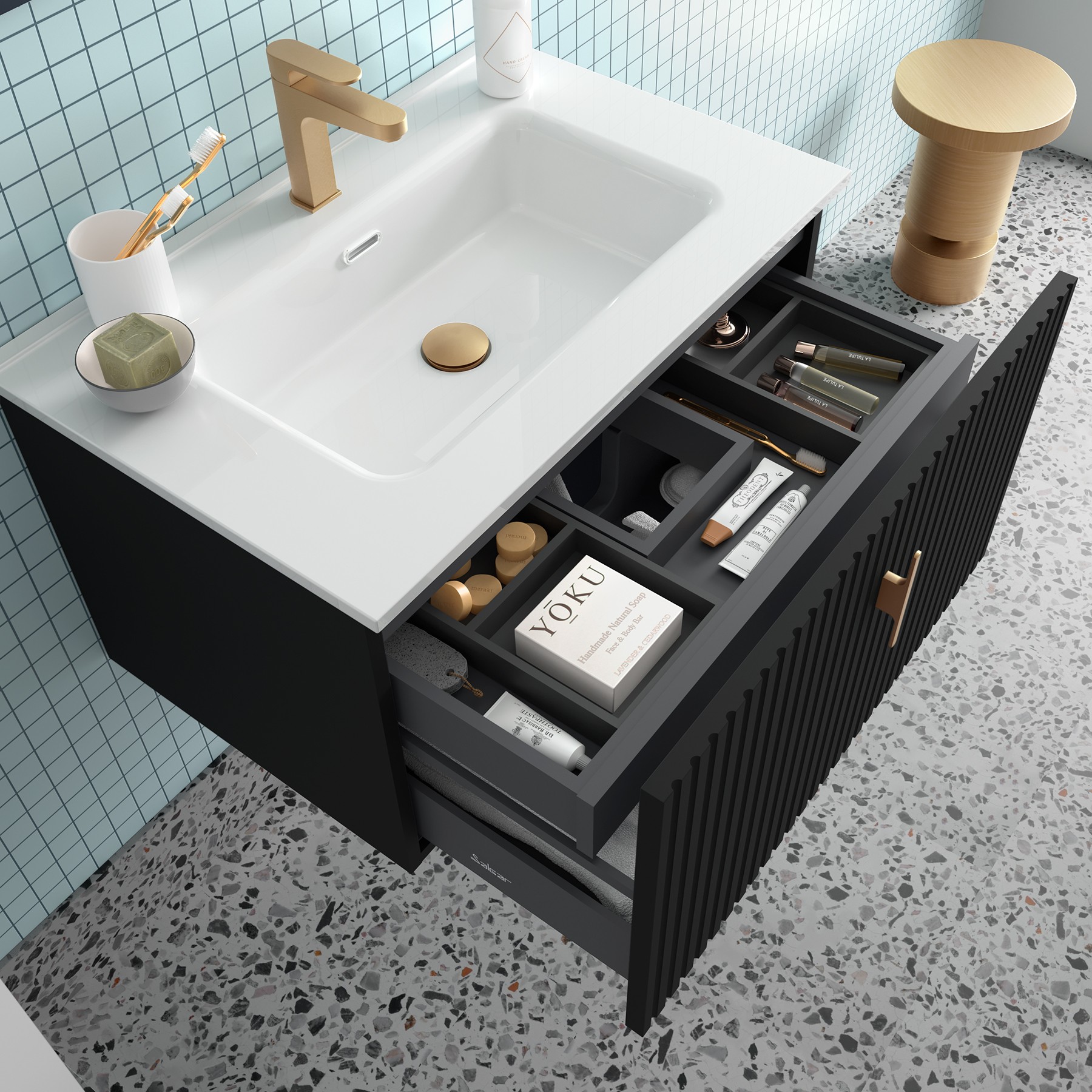 Biba Black Velvet 800 — view 2 — Uptiles Brisbane