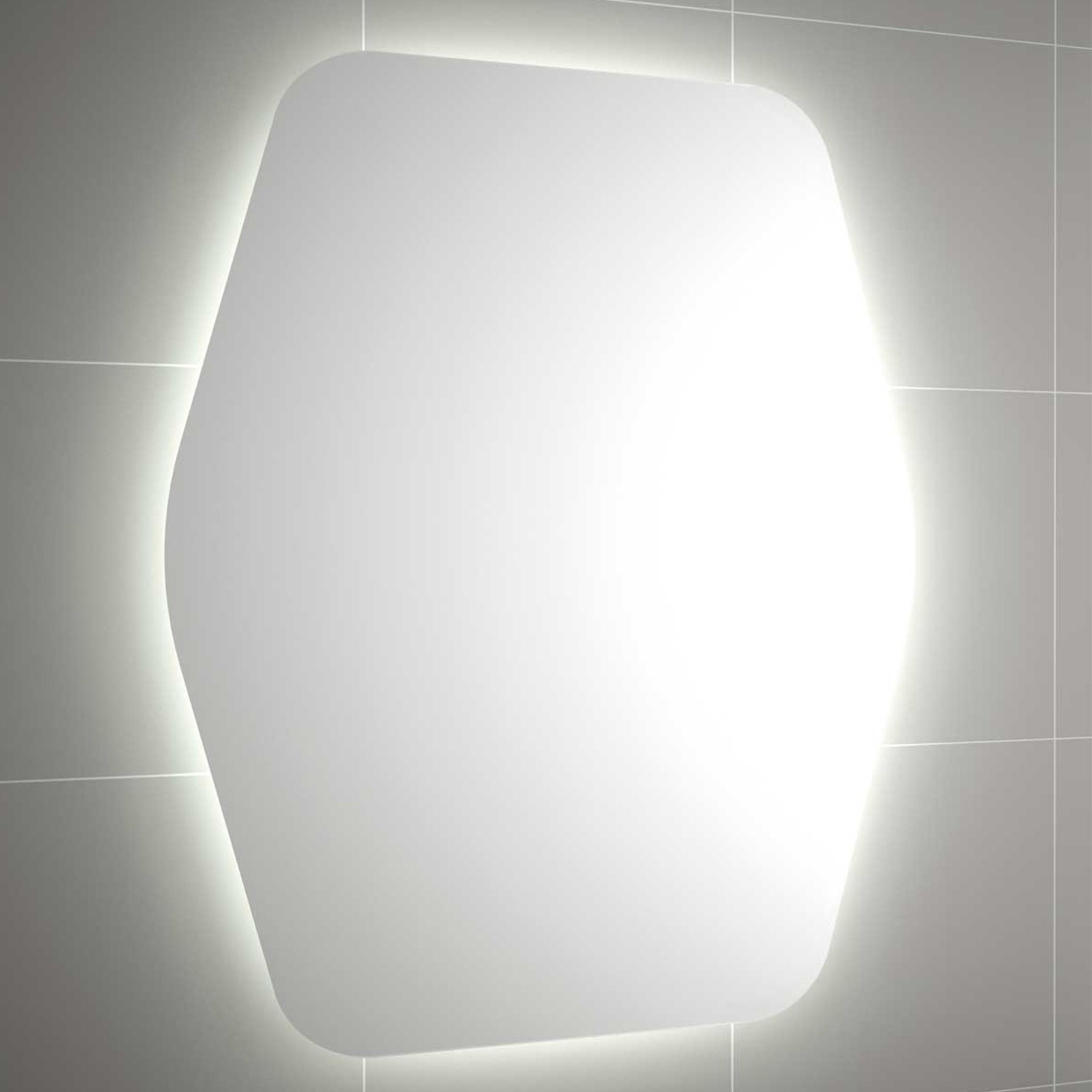 Organic LED Mirror By Salgar tiles — Uptiles Brisbane