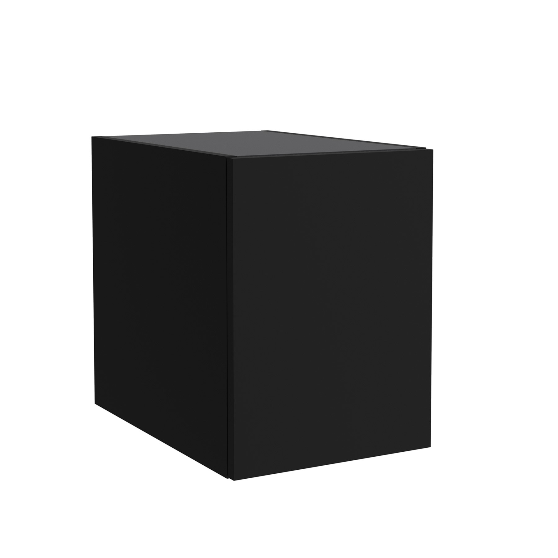 Cabinet Alliance Black Storage Unit — view 2 — Uptiles Brisbane