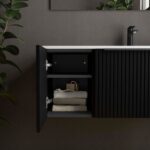 Alliance Black Storage Unit colourway — Salgar porcelain tile